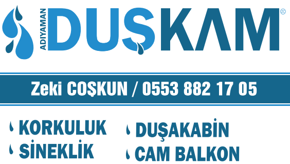 DUŞKAM 0 553 882 17 05 - Akçakale Duşakabin-Akçakale Cam Balkon-Akçakale Otomatik Kepenk-Korkuluk-Akçakale Sineklik-Akçakale Katlanır Cam Balkon